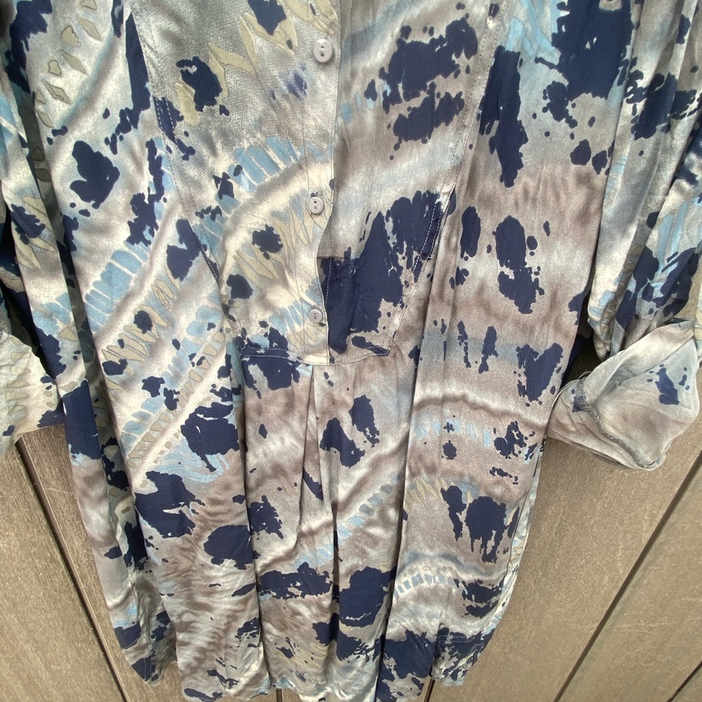 Johnny Was BIYA Silk Blouse - Picture 3 of 8